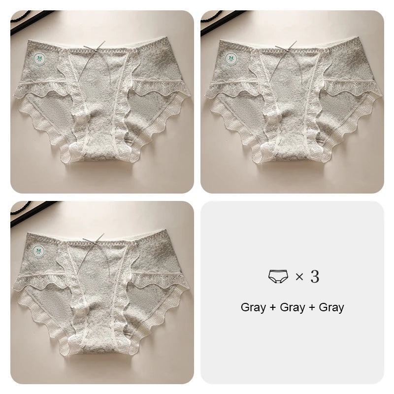 Women's Panties Female Underwear for Women Sexy Girl Cotton Panties Woman Lingeries Sexy Hot Briefs Underwears Lace Basic