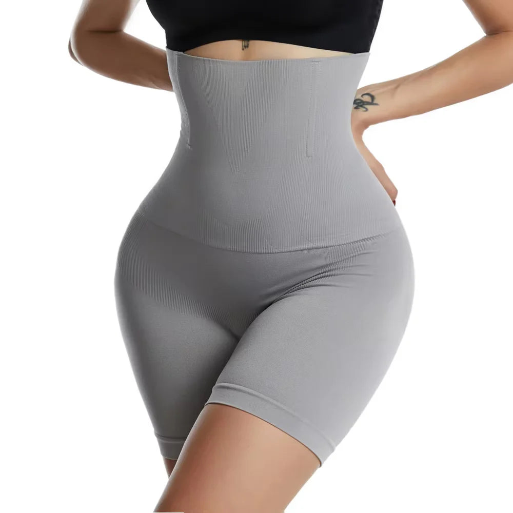 Women's Underwear High Waist Shaping Boyshort Panties Body Shaper Tummy Control Butt Lifting Slimming Shorts Workout Shapewear
