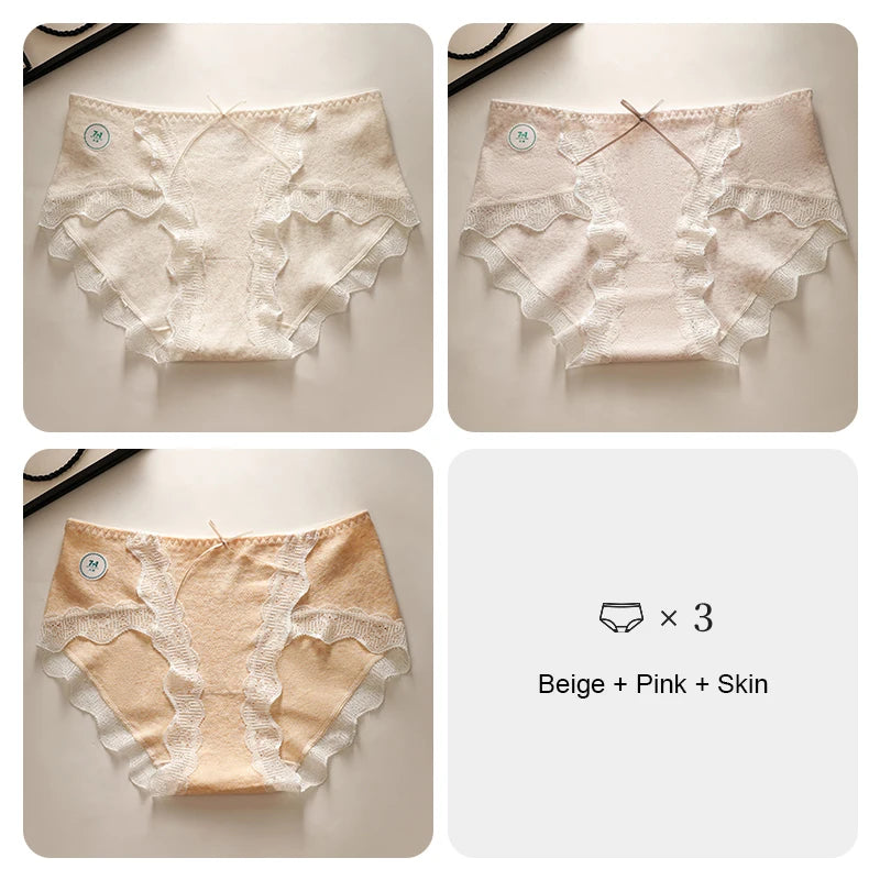 Women's Panties Female Underwear for Women Sexy Girl Cotton Panties Woman Lingeries Sexy Hot Briefs Underwears Lace Basic