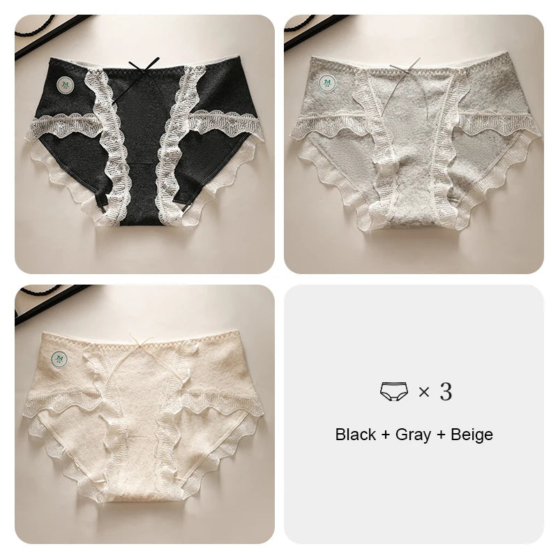 Women's Panties Female Underwear for Women Sexy Girl Cotton Panties Woman Lingeries Sexy Hot Briefs Underwears Lace Basic