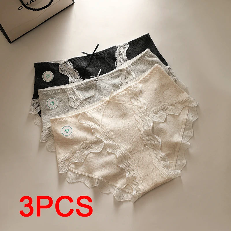 Women's Panties Female Underwear for Women Sexy Girl Cotton Panties Woman Lingeries Sexy Hot Briefs Underwears Lace Basic