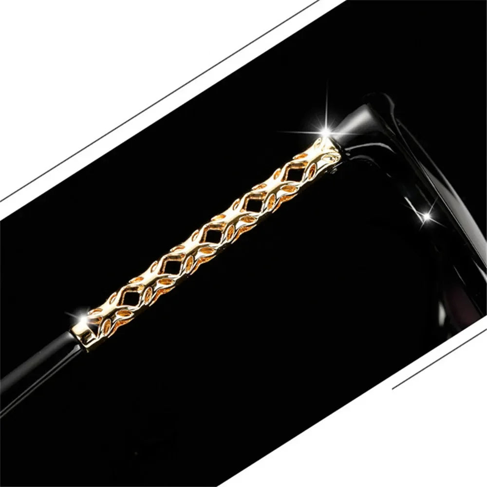 Oversized Sunglasses Women Luxury Brand Shades Sun Glasses Female Vintage Big Frame Hollow Frame Goggles Oculos de sol