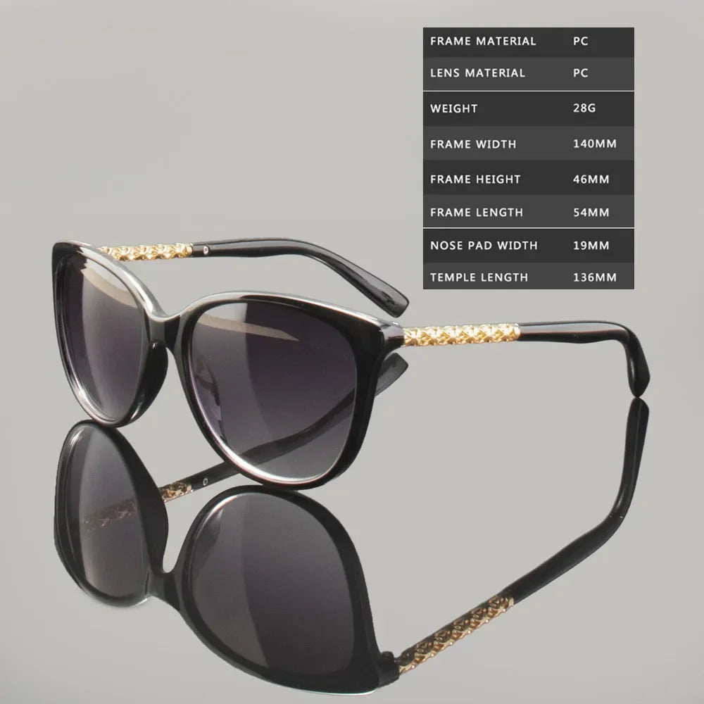 Oversized Sunglasses Women Luxury Brand Shades Sun Glasses Female Vintage Big Frame Hollow Frame Goggles Oculos de sol