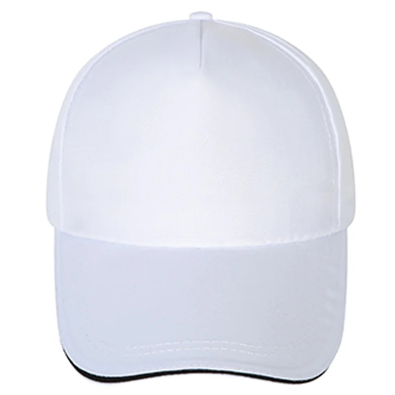 Custom DIY Baseball Caps For Men Woman Hat Custom Logo pattern Men's cap Print Text Design Trucker velcro Hat designer cap men