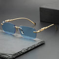 Frameless Sunglasses for Men and Women Classic High-grade Fashion Sunglasses for Women.